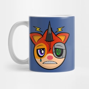 Sad Cyborg Squirrel Oskar Mug